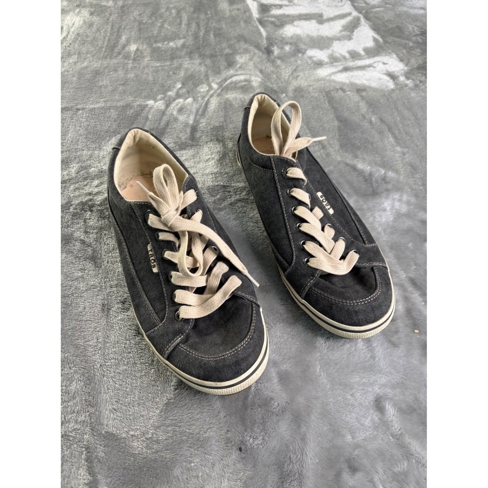 Taos Star Women's 9.5 Charcoal Gray Canvas Low Top Sneakers MST-13482A EU 40